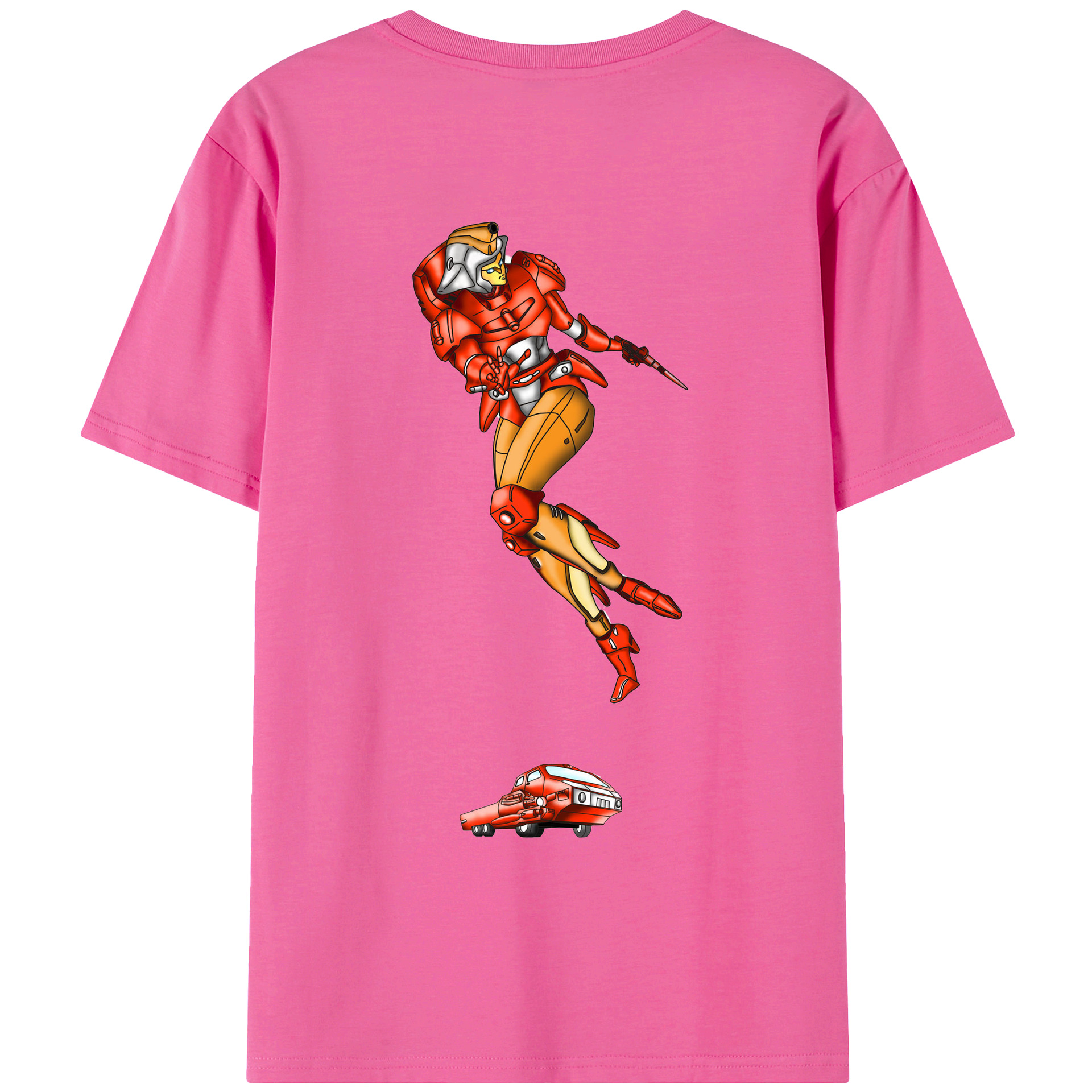 （画像用）  レディース半袖Tシャツ(バックプリント)